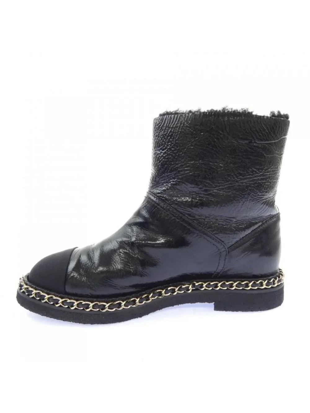 Chanel Boots Black